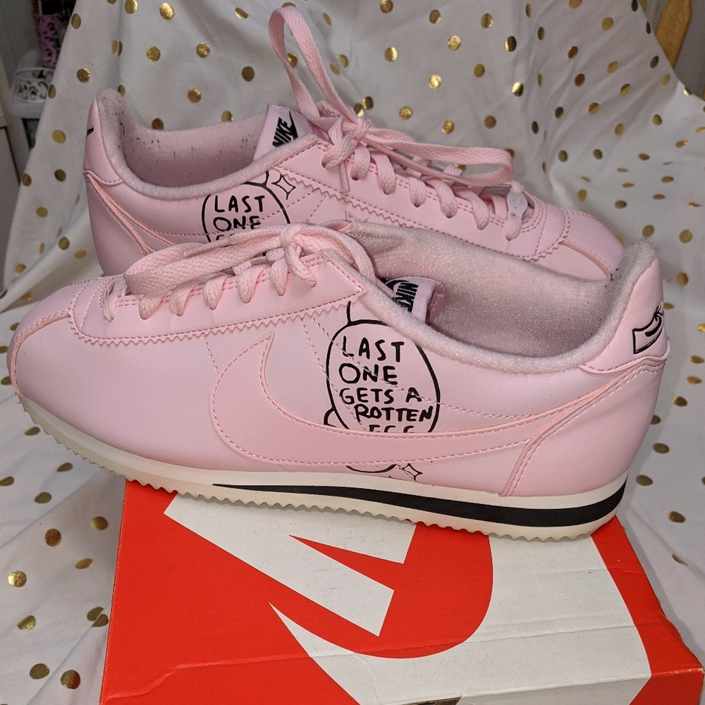 NIKE CLASSIC CORTEZ "NATHAN BELL" PINK FOAM-BLACK